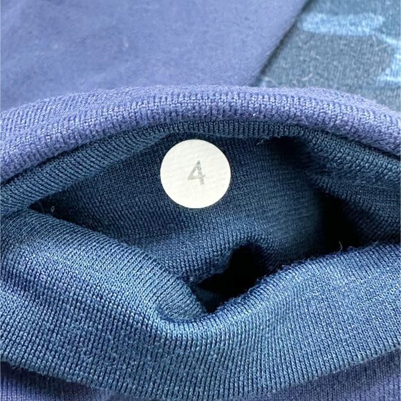 lululemon athletica Wunder Under Full On Luon Sashiko Cropped Camo Pant - Size 4 - Picture 6 of 6